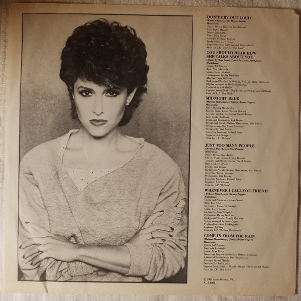 Manchester, Melissa - Greatest Hits (VG+) (Vinyl LP)