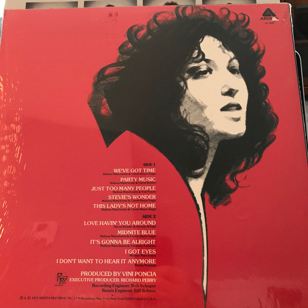 Manchester, Melissa - Melissa (Vinyl, VG+) (Vinyl LP)