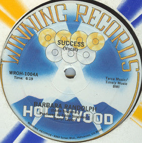 Randolph, Barbara - Success (VG+) (Vinyl LP)