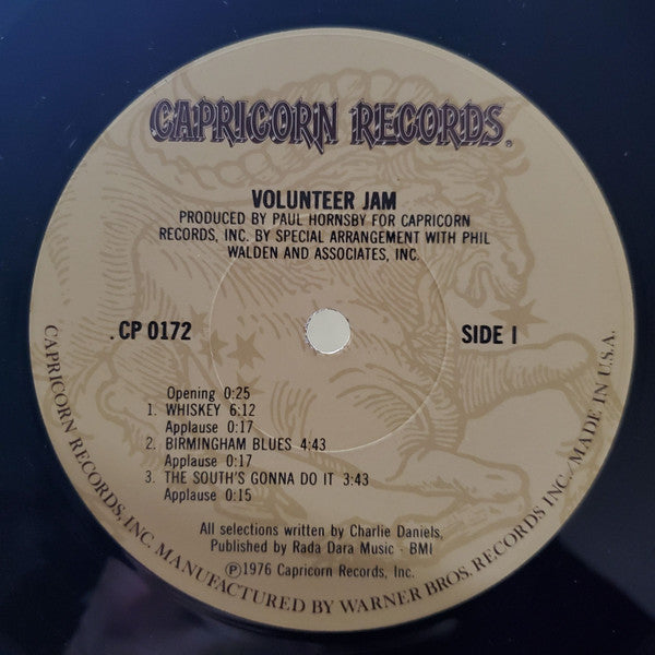 Various - Volunteer Jam (Vinyl, VG+) (Vinyl LP)