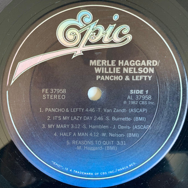 Haggard, Merle & Willie Nelson - Poncho & Lefty (Vinyl, M) (Vinyl LP)