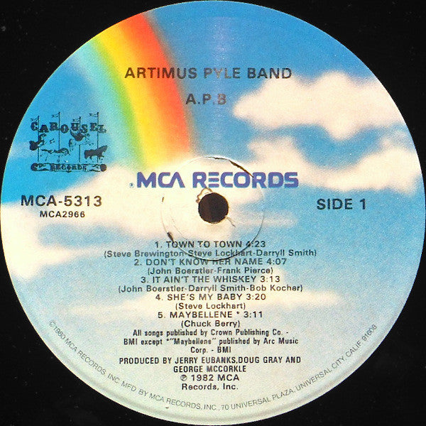 Pyle, Artimus Band - A.P.B (Vinyl, VG+) (Vinyl LP)