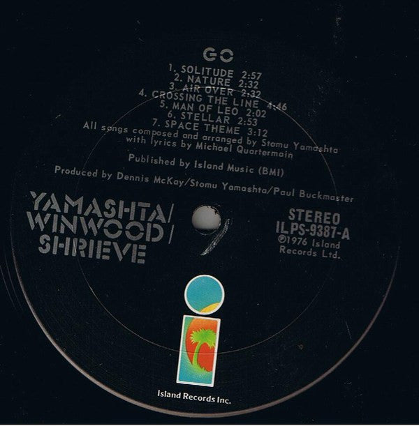 Yamashta, Stomu / Steve Winwood / Michael Shrieve - Go (Vinyl, VG) (Vinyl LP)