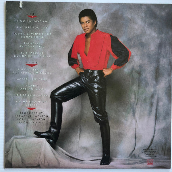 Jackson, Jermaine - I Like Your Style (Vinyl, VG+) (Vinyl LP)
