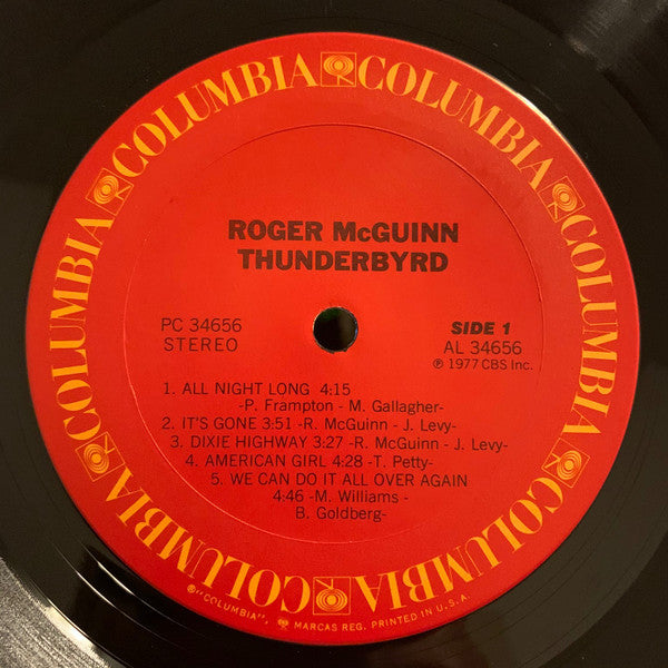 McGuinn, Roger - Thunderbyrd (VG+) (Vinyl LP)
