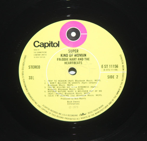 Hart, Freddie And The Heartbeats - Super Kind Of Woman (VG+) (Vinyl LP)