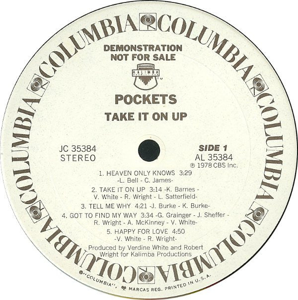 Pockets - Take It On Up (NM or M-) (Vinyl LP)