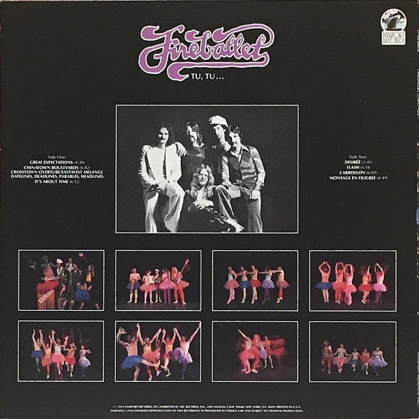 Fireballet - Two, Too... (NM or M-) (Vinyl LP)