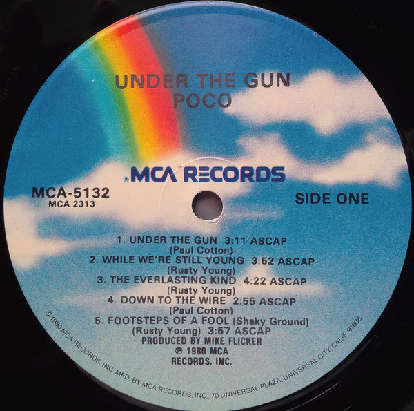 Poco  - Under The Gun (VG) (Vinyl LP)