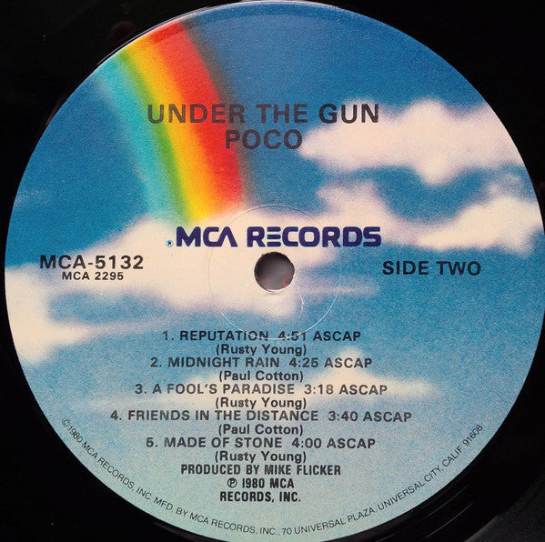 Poco  - Under The Gun (VG) (Vinyl LP)
