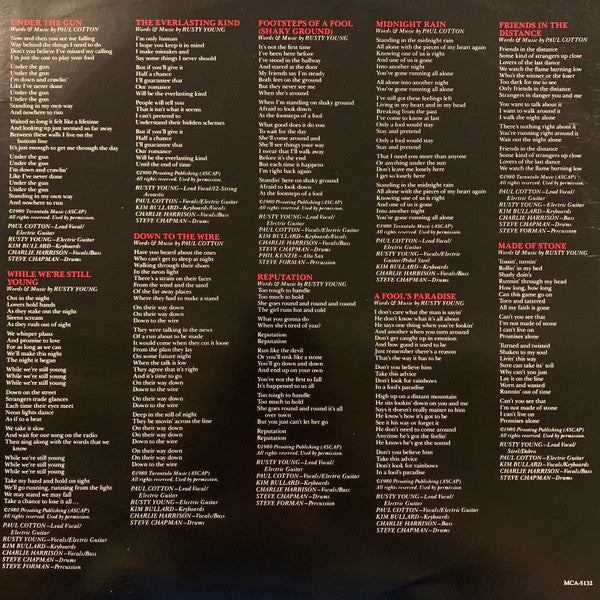 Poco  - Under The Gun (VG) (Vinyl LP)