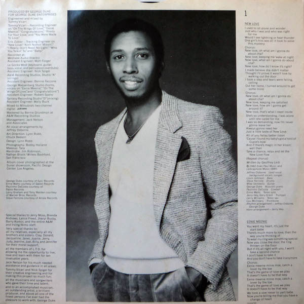 Osborne, Jeffrey - Jeffrey Osborne (VG+) (Vinyl LP)