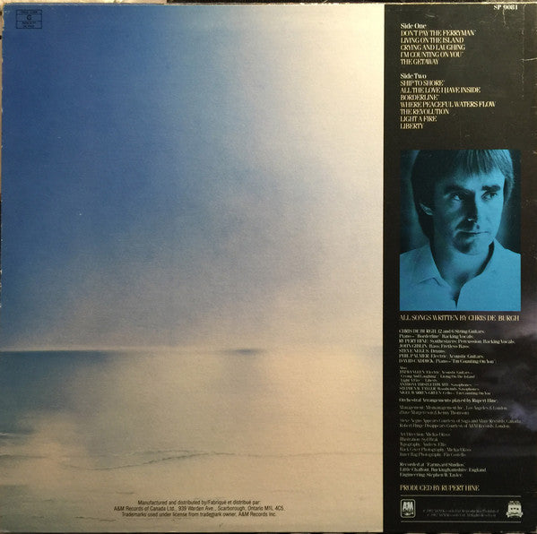 De Burgh, Chris - The Getaway (VG+) (Vinyl LP)