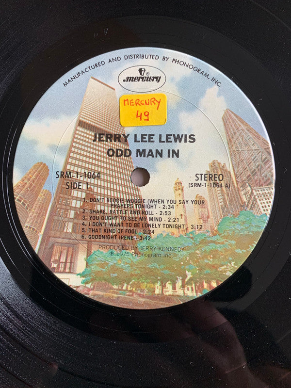Lewis, Jerry Lee - Odd Man In (VG) (Vinyl LP)