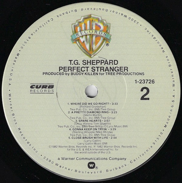 Sheppard, T.G. - Perfect Stranger (Vinyl, NM or M-) (Vinyl LP)