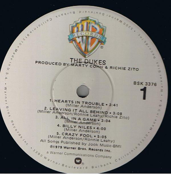 Dukes  - The Dukes (VG+) (Vinyl LP)