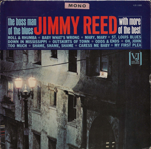 Reed, Jimmy - Jimmy Reed With More Of The Best (Vinyl, VG) (Vinyl LP)