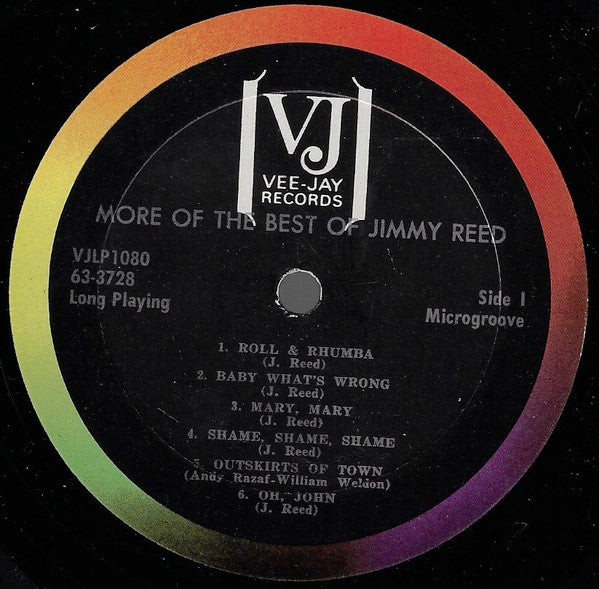 Reed, Jimmy - Jimmy Reed With More Of The Best (Vinyl, VG) (Vinyl LP)