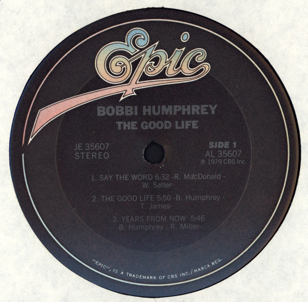 Humphrey, Bobbi - The Good Life (VG+) (Vinyl LP)