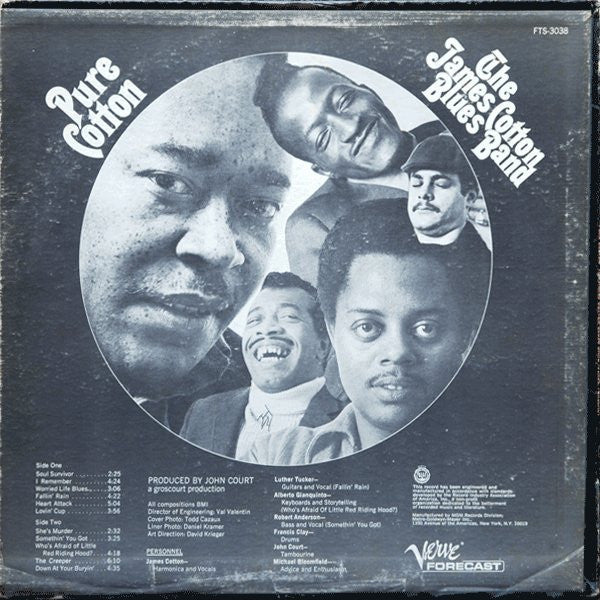 Cotton, James Blues Band - Pure Cotton (Vinyl, VG) (Vinyl LP)