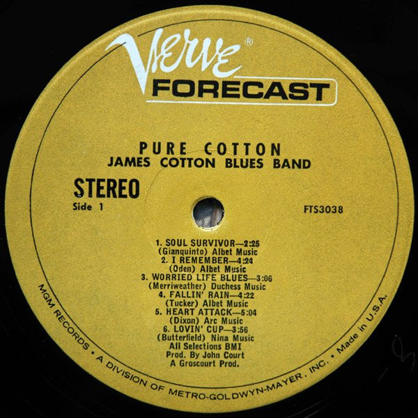 Cotton, James Blues Band - Pure Cotton (Vinyl, VG) (Vinyl LP)