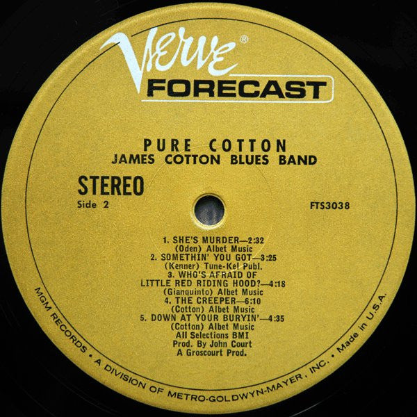Cotton, James Blues Band - Pure Cotton (Vinyl, VG) (Vinyl LP)