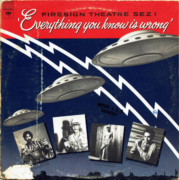Firesign Theatre - Everything You Know Is Wrong (Vinyl, VG) (Vinyl LP)