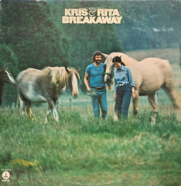 Kristofferson, Kris & Rita - Breakaway (Vinyl, VG+) (Vinyl LP)