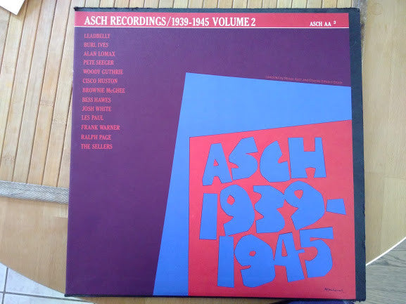 Various - Asch Recordings/1939-1945 Volume 2 (VG+) (Vinyl LP)