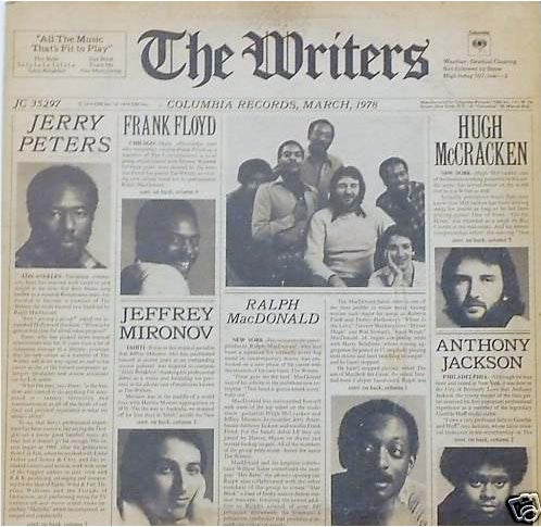 Writers - The Writers (VG+) (Vinyl LP)