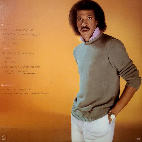 Richie, Lionel - Lionel Richie (Vinyl, VG+) (Vinyl LP)