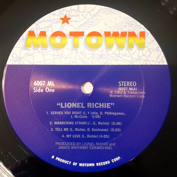 Richie, Lionel - Lionel Richie (Vinyl, VG+) (Vinyl LP)