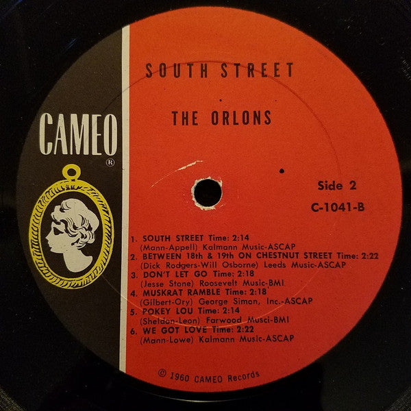 Orlons - South Street By The Orlons (VG+) (Vinyl LP)