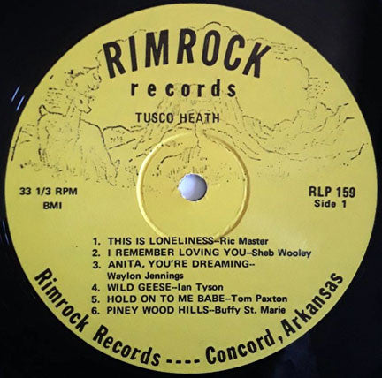 Heath, Tusco - This Is Loneliness (VG+) (Vinyl LP)