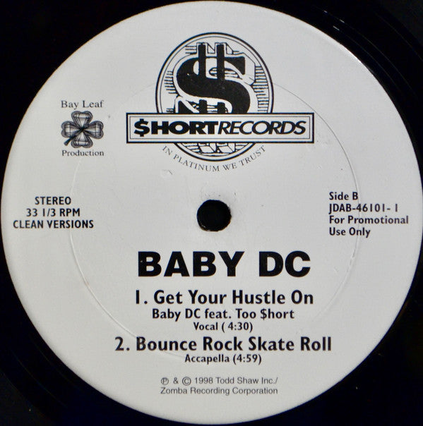 Baby DC Featuring Imajin - Bounce, Rock, Skate, Roll (VG+) (Vinyl LP)
