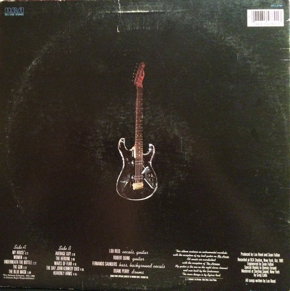 Reed, Lou - The Blue Mask (Vinyl, VG+) (Vinyl LP)