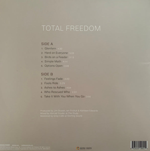 Edwards, Kathleen - Total Freedom (VG+) (Vinyl LP)