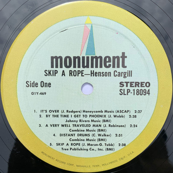 Cargill, Henson - Skip A Rope (NM or M-) (Vinyl LP)