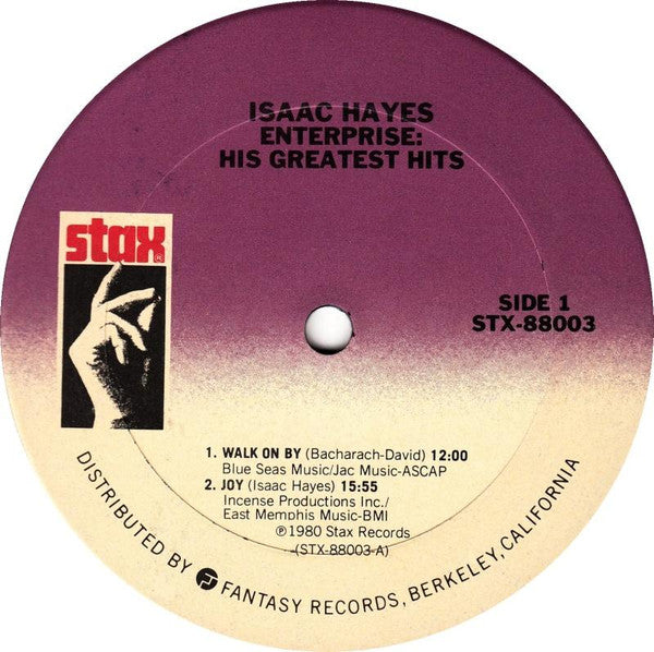 Hayes, Isaac - Enterprise: His Greatest Hits (VG) (Vinyl LP)