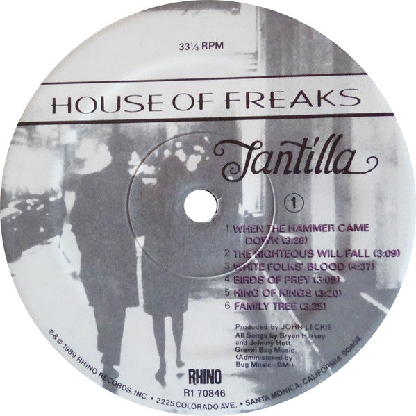 House Of Freaks - Tantilla (VG+) (Vinyl LP)
