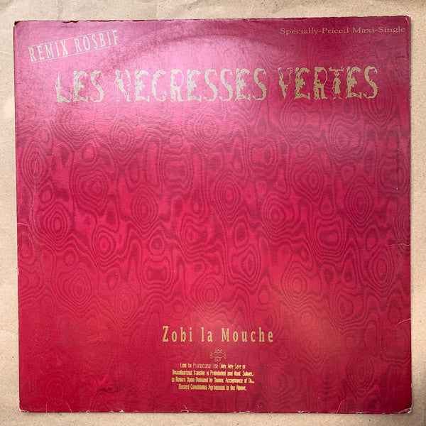 Les Negresses Vertes - Zobi La Mouche (VG+) (Vinyl LP)