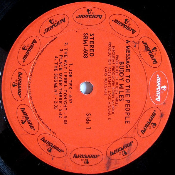 Miles, Buddy - A Message To The People (VG) (Vinyl LP)