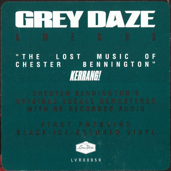 Grey Daze - Amends (NM or M-) (Vinyl LP)