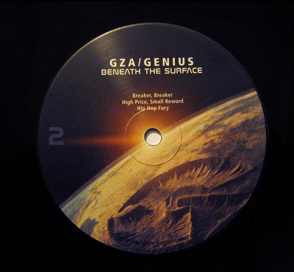 GZA - Beneath The Surface (VG+) (Vinyl LP)