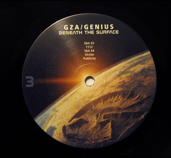 GZA - Beneath The Surface (VG+) (Vinyl LP)