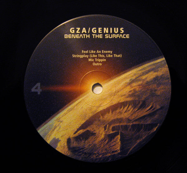 GZA - Beneath The Surface (VG+) (Vinyl LP)