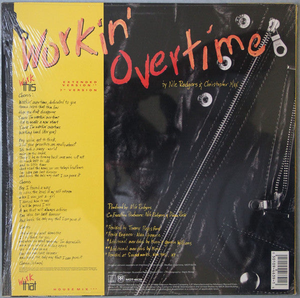 Ross, Diana - Workin' Overtime (VG) (Vinyl LP)