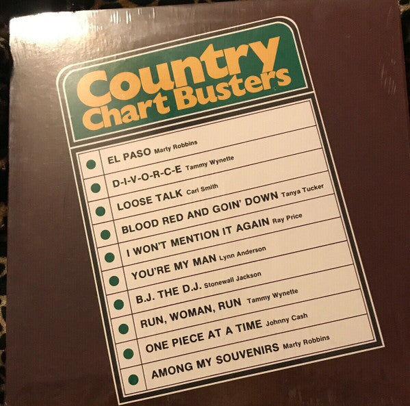 Various - Country Chart Busters (VG+) (Vinyl LP)