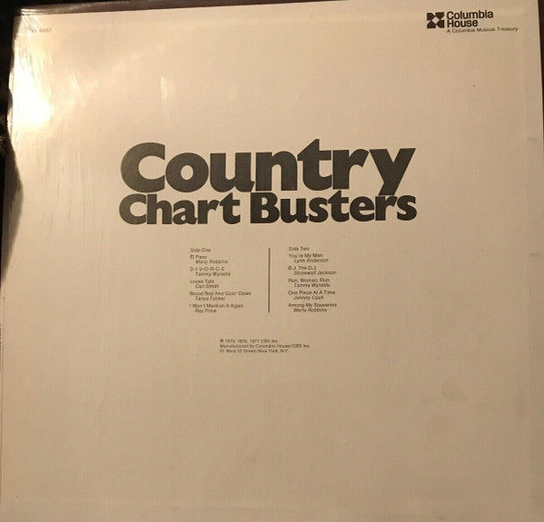 Various - Country Chart Busters (VG+) (Vinyl LP)