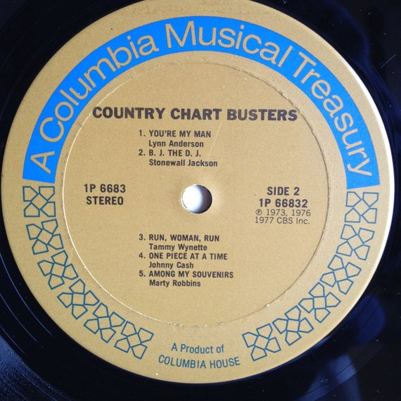 Various - Country Chart Busters (VG+) (Vinyl LP)